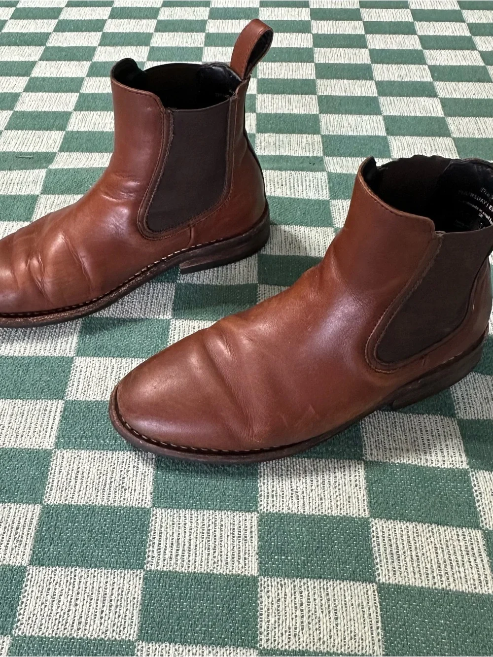 Thursday Boot Company Duke Chelsea Boot in Brandy Leather Men’s Size 8